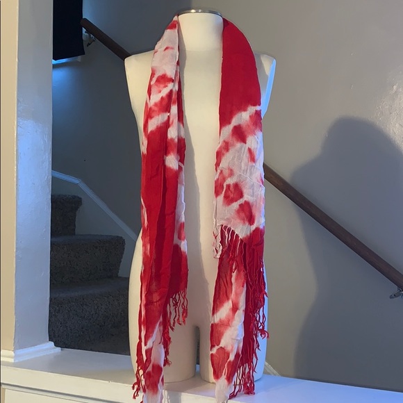 Lot of 8 open fashion scarves. - Picture 3 of 7